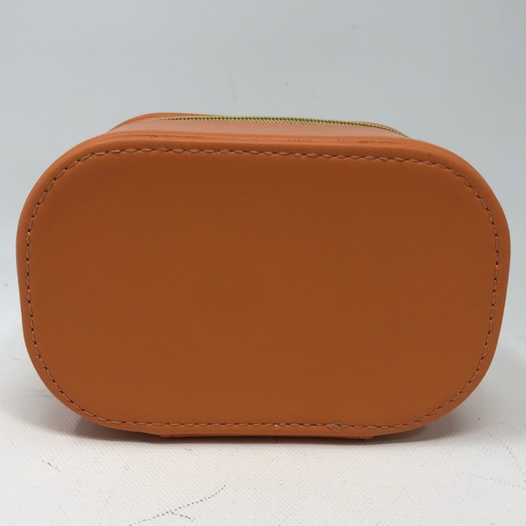Louenhide Travel Jewellery Case, Travel Size - Orange/Light Gold - Picture 8 of 11